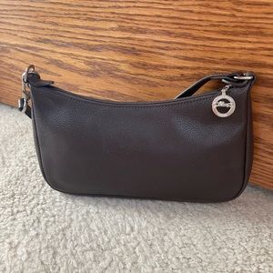 Longchamp Small Brown Leather handbag with strap
